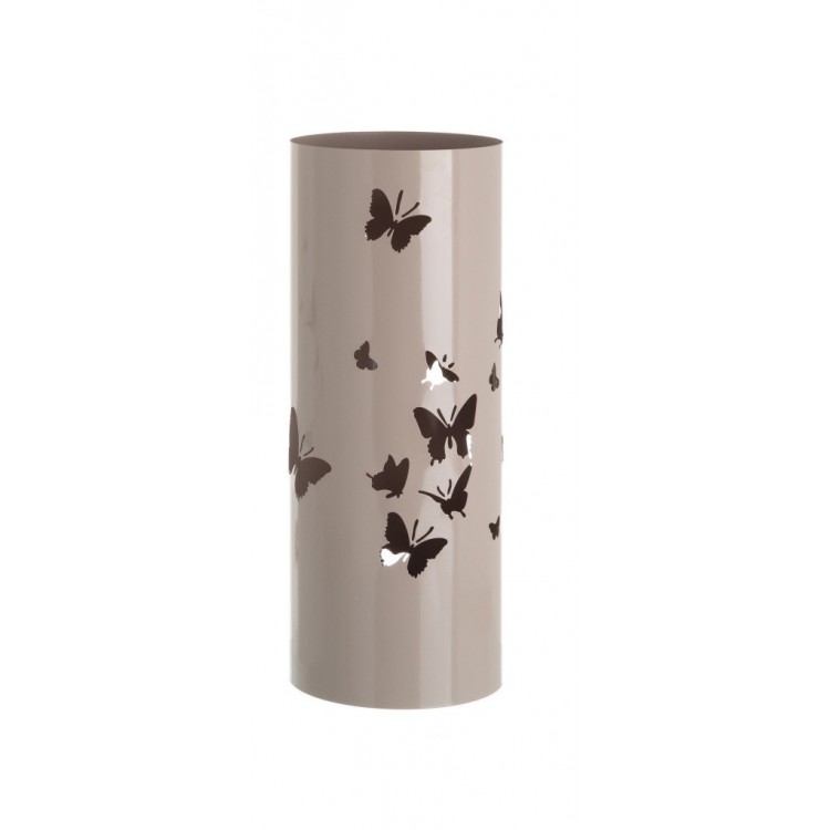 Umbrella stand Metal Design Butterfly Gloss Finish Two Colours, Home and More 
