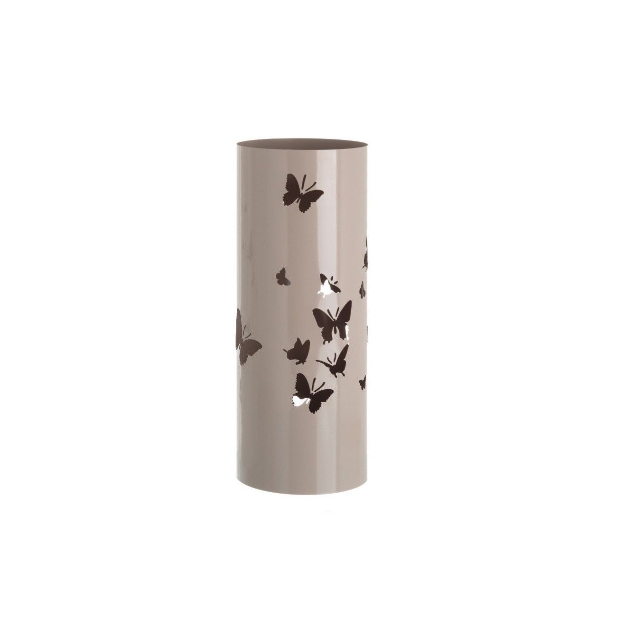 Portaombrelli in Metallo Design a Farfalla Finitura Lucida a Due Colori, Casa e altro ancora 