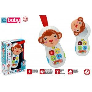 Téléphone Jouet Éducatif pour Bébé sous la forme d'un Singe. D'origine/Mignon 135x60x195 cm-Hogarymas-