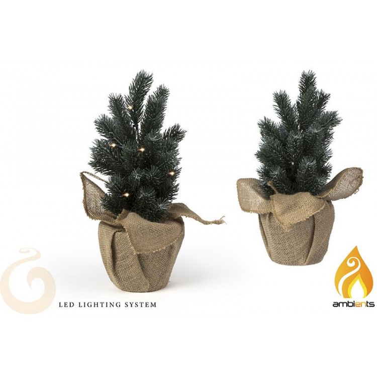 Christmas tree Small LED Lights, Ideal for placing in any room. Original/Christmas 125x125x35 mm-Hogarymas-