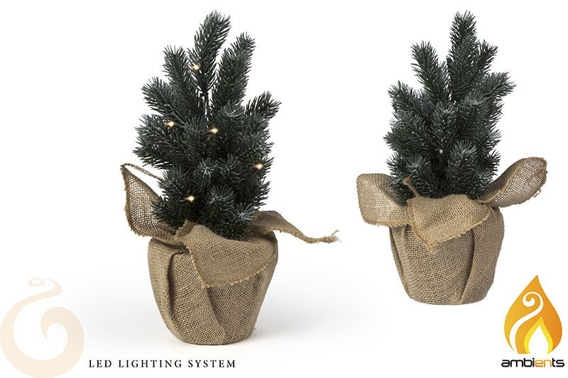 Christmas tree Small LED Lights, Ideal for placing in any room. Original/Christmas 125x125x35 mm-Hogarymas-