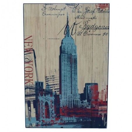 Cuadro edificio new york