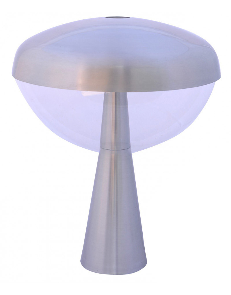 Lampada da tavolo a LED swing Line in acciaio inox 