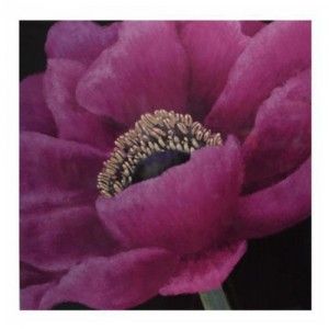 Scatola in legno fiore lilla