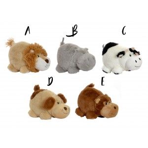 Animal de Peluche para Niños, 5 Modelos a elegir. Diseño Infantil/Alegre 24X15X15cm.-Hogarymas-