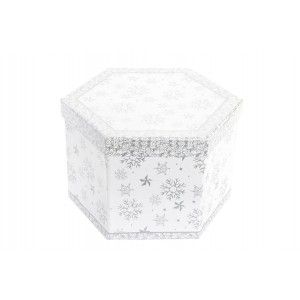 Boules de noël, de l'Argent, des Décorations de Noël. La conception de Flocons de Neige, avec motif Festif. Ensemble de 14 -