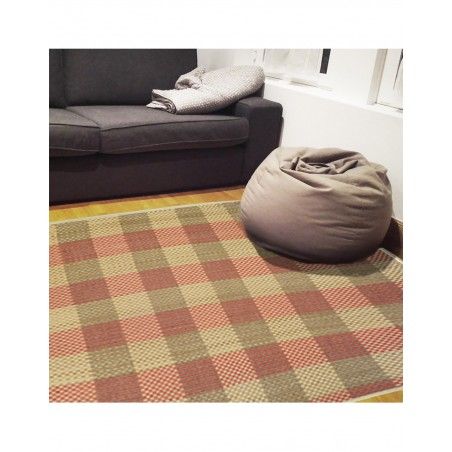 Carpet Natural Bamboo signature Harvard in pink and light brown of Home and More