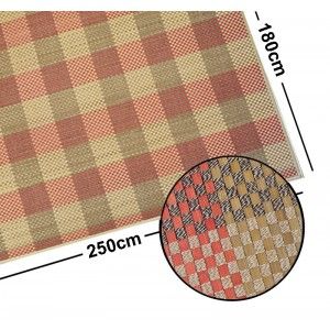 Carpet Natural Bamboo signature Harvard in pink and light brown of Home and More