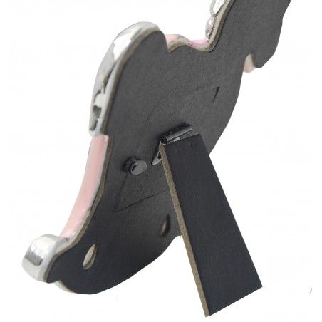Photo frame/photo Holder Christening Ceramic in set of 10. Design Horse Original/Modern, in Blue color. 14x1x13,5 cm