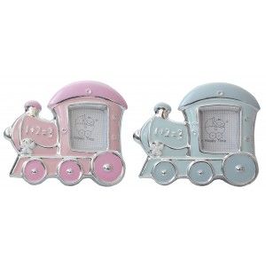 Frame Children's Ceramics (14.5x12 cm) model Train 2 colors 