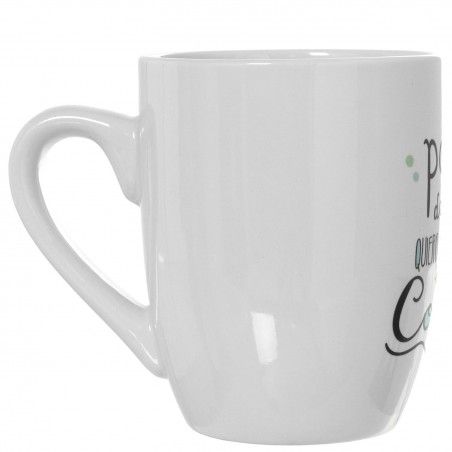Cup/Mug for Breakfast, Ceramic, with Positive one, for Dad. Fun design, Original style (385ml) - Home and More