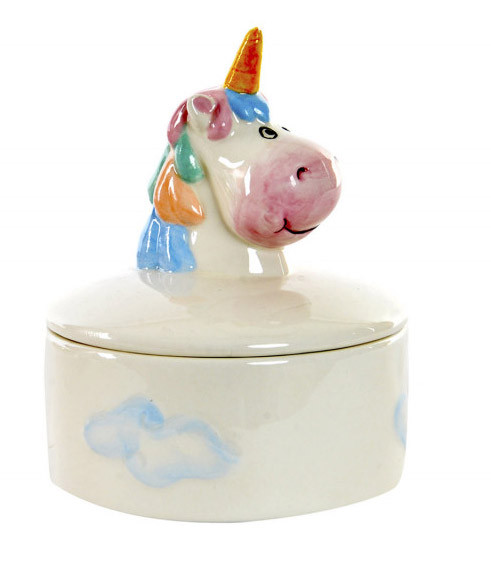 Jeweler Unicorn multi-color Dolomite, Original Design/Cheerful 10,5X10,5X13 cm-Hogarymas-