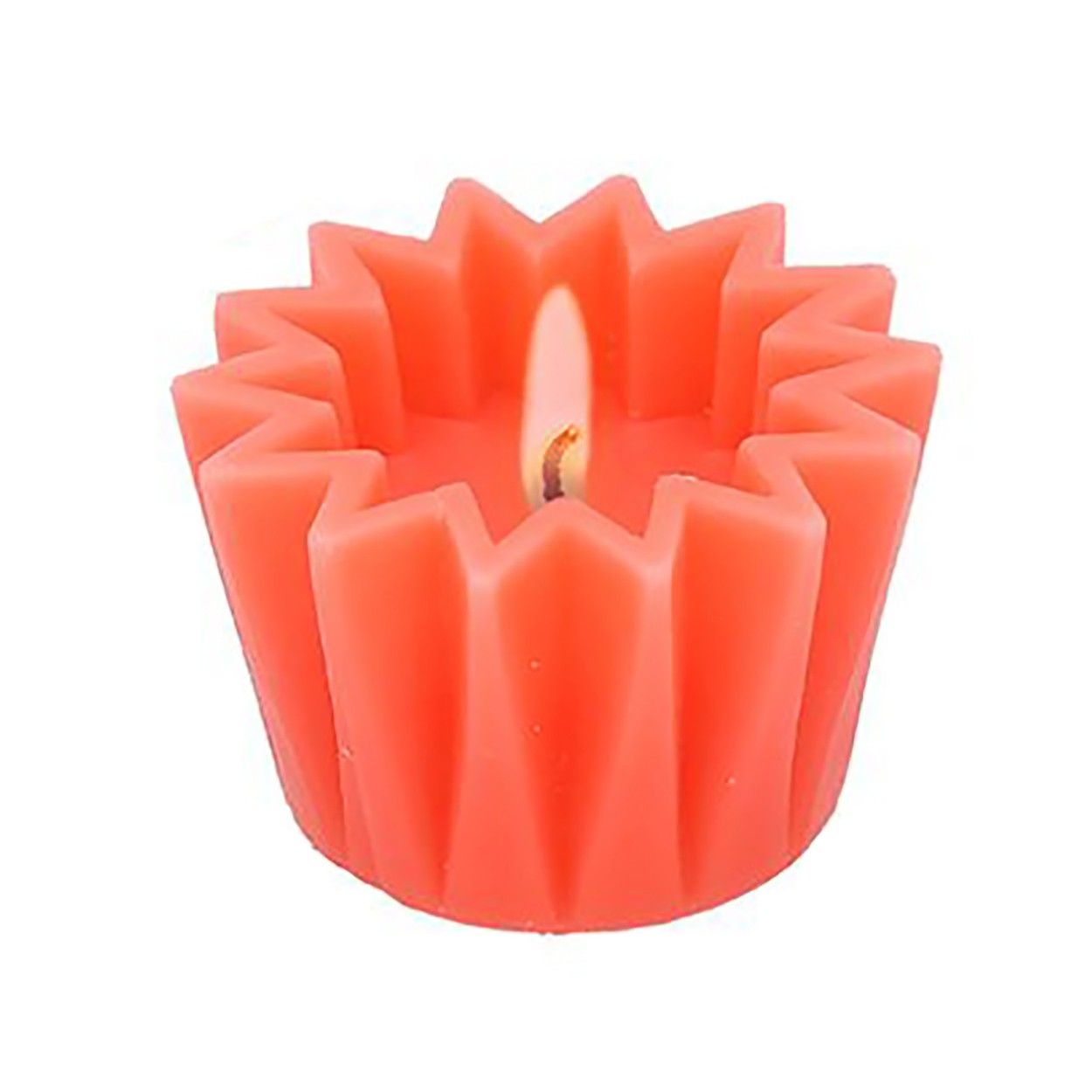 Small wing of Wax, with the form of Pot. Original design, stylish Summer (9cm X 9cm X 6cm) - Home and More