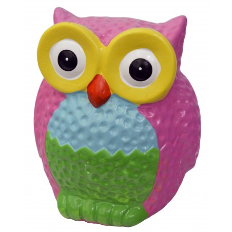 Hucha Buho Infantil de Cerámica, hay 3 Modelos a elegir. Diseño Original/Colorido 13x12,5x10 cm