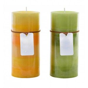 Candle Aromatic/scented Wax, 2 Models to choose from. Home decoration, Elegant Design/Gradient 6,8X15 cm