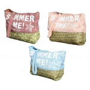 Bag Canvas with fiber. 3 different models. Edition Summer time! Home and more. 