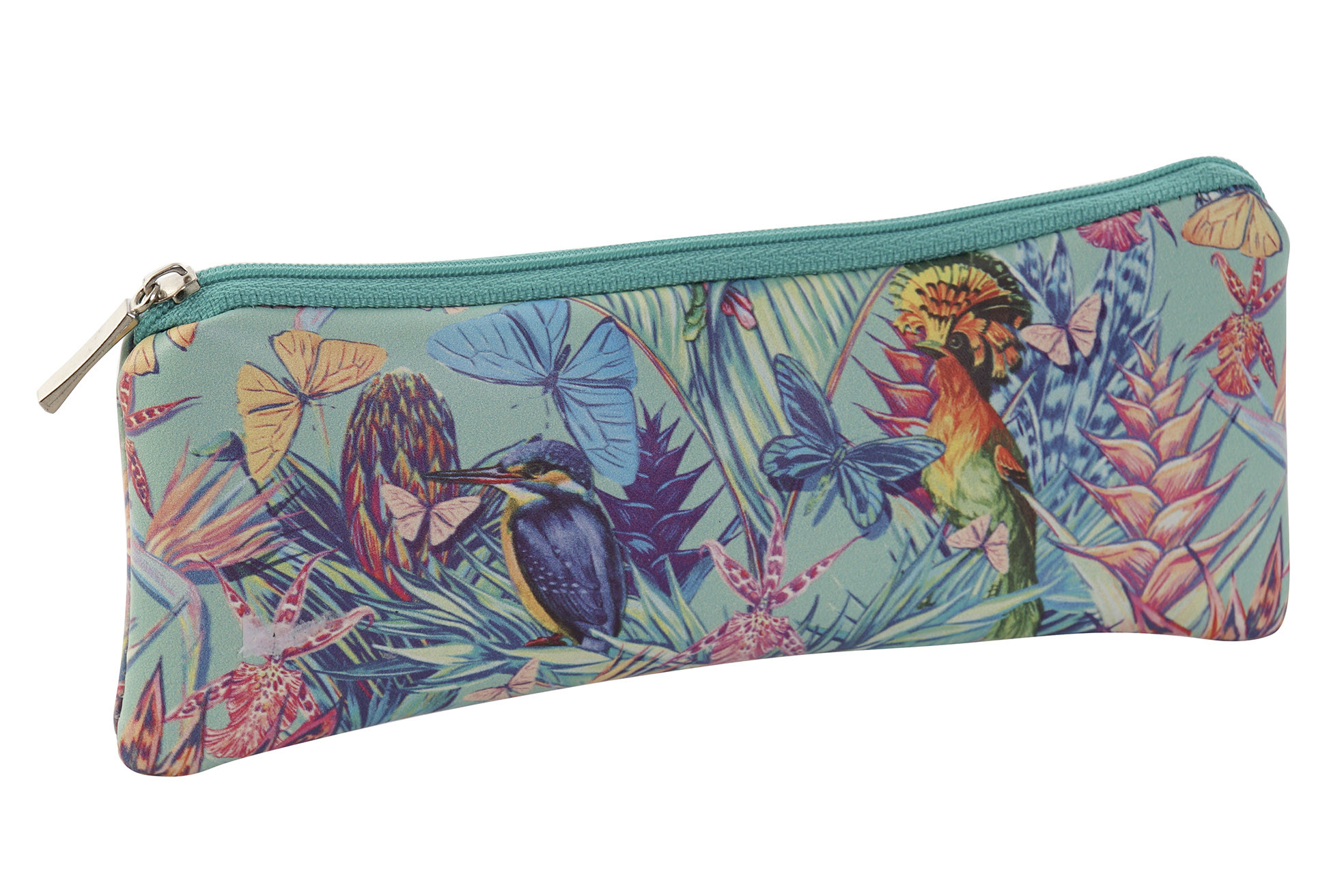 Bag Woman Travel, Tropical Design/Nature. Hygiene, Makeup, Toilet... 20X1,5X8 cm