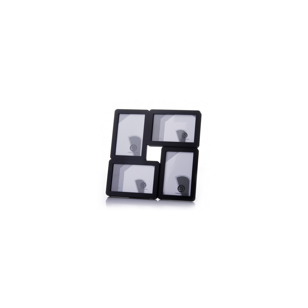 Photo frame Multiple Black, 4 Photos. Original design/Elegant 10x15 cm 15x10 cm