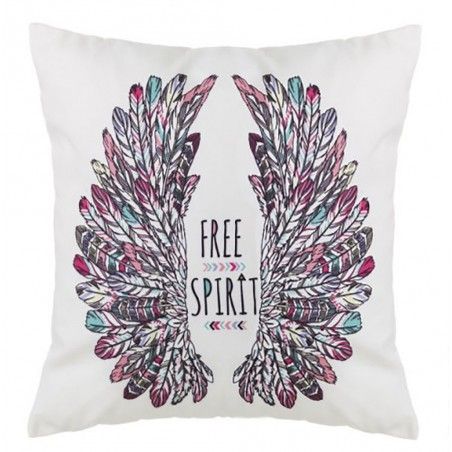 Coussins avec des phrases de motivation Hakuna Matata Et Libre de l'Esprit de la Maison, et plus