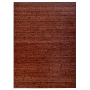 Alfombra de Bambú Natural, de color Madera, con Base Antideslizante, ideal para Salón/Dormitorio, de 140cm X 200cm - Hogar y Más