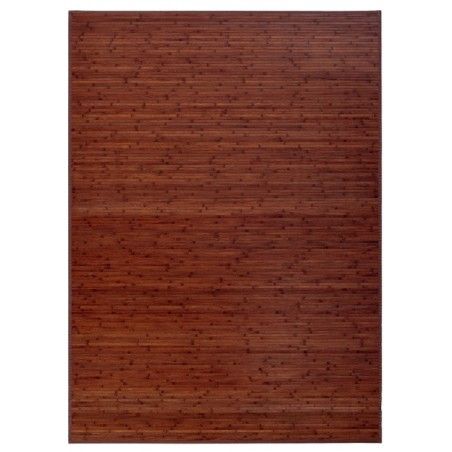 Tapis, Bois couleur Noyer. Bambou 