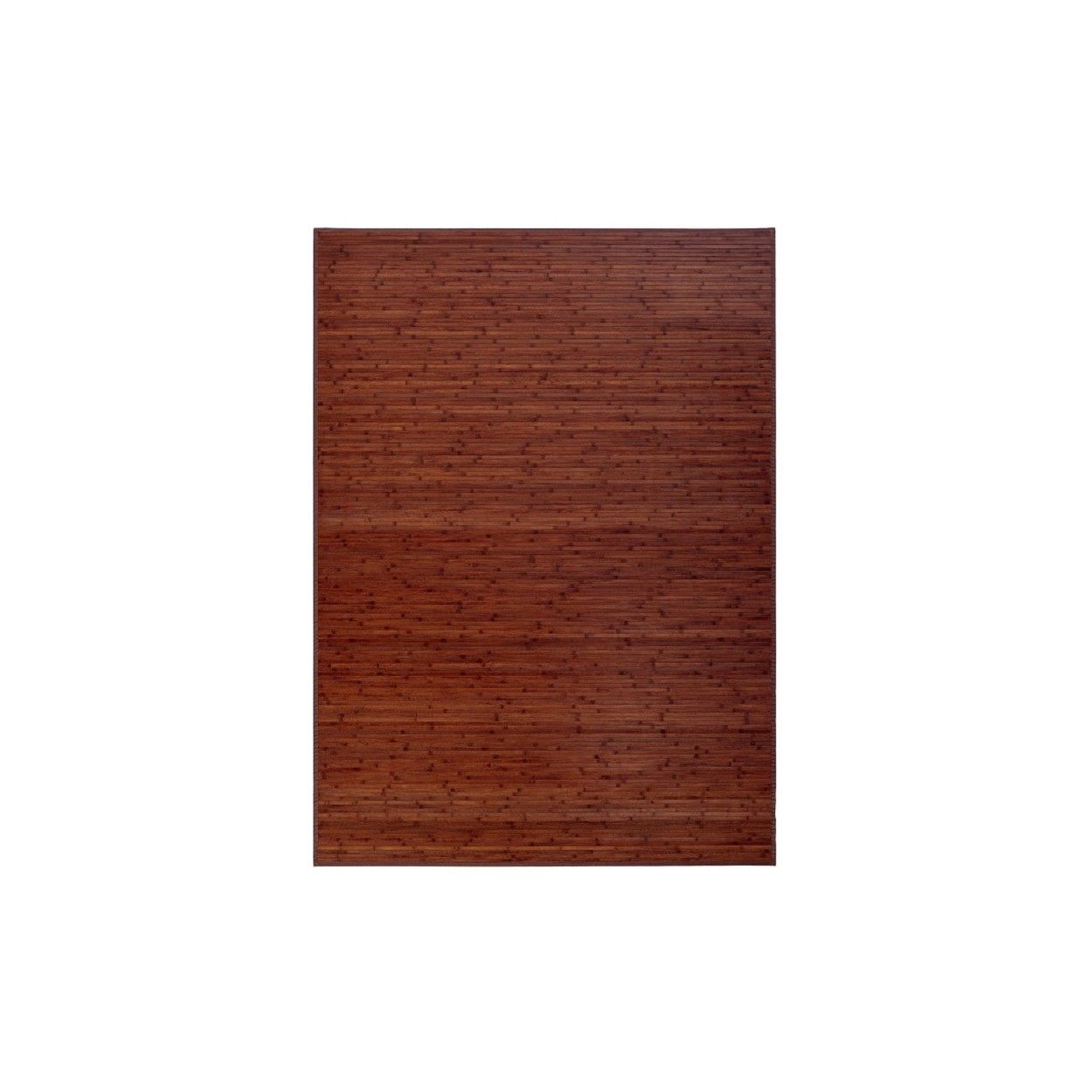 Tapis, Bois couleur Noyer. Bambou 