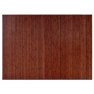Tapis, Bois couleur Noyer. Bambou 