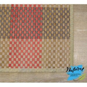 Carpet Natural Bamboo signature Harvard in pink and light brown of Home and More