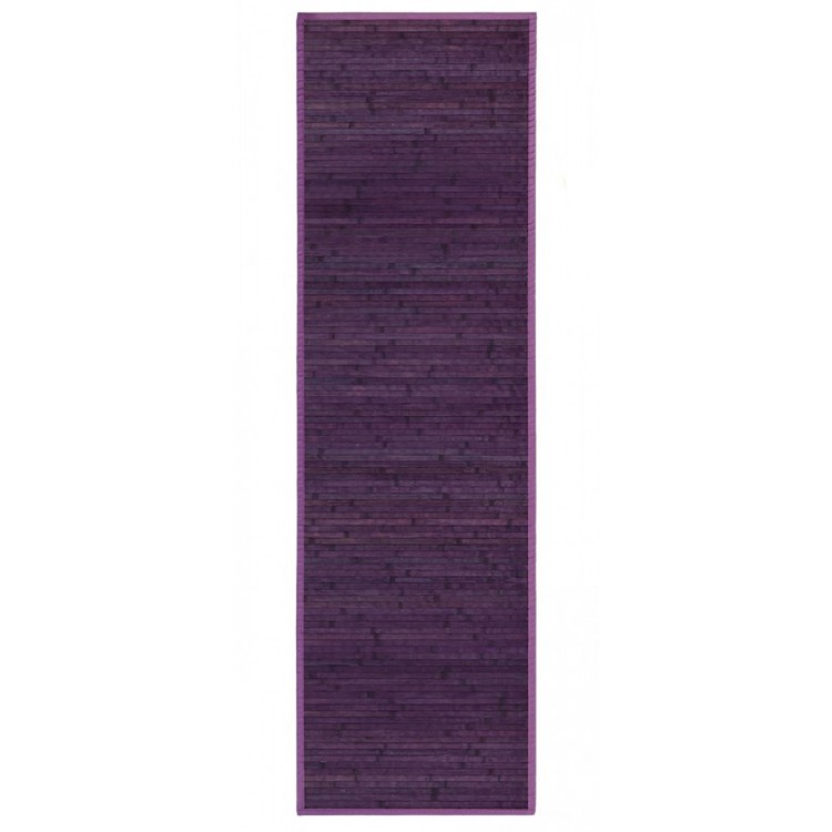 CARPET BAMBU NATURAL TO THE HALLWAY, ORIGINAL AND PRACTICED IN VIOLET COLOUR, (60 X 200 CM. HOME AND MORE.