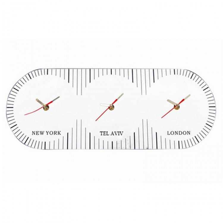 Reloj de pared ciudades