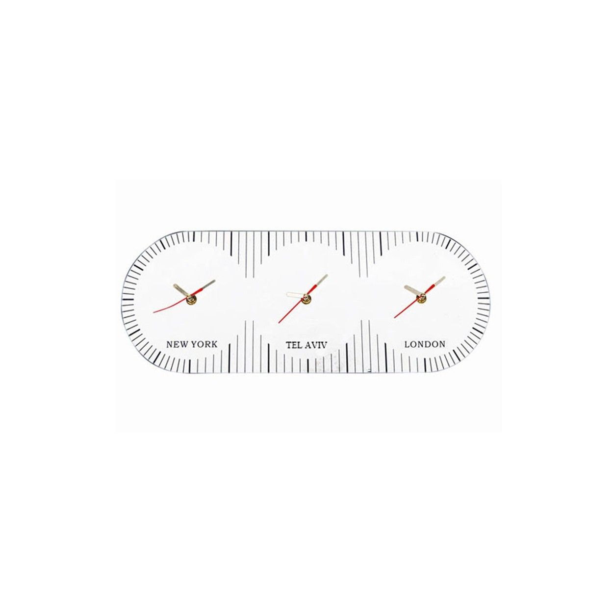 Reloj de pared ciudades