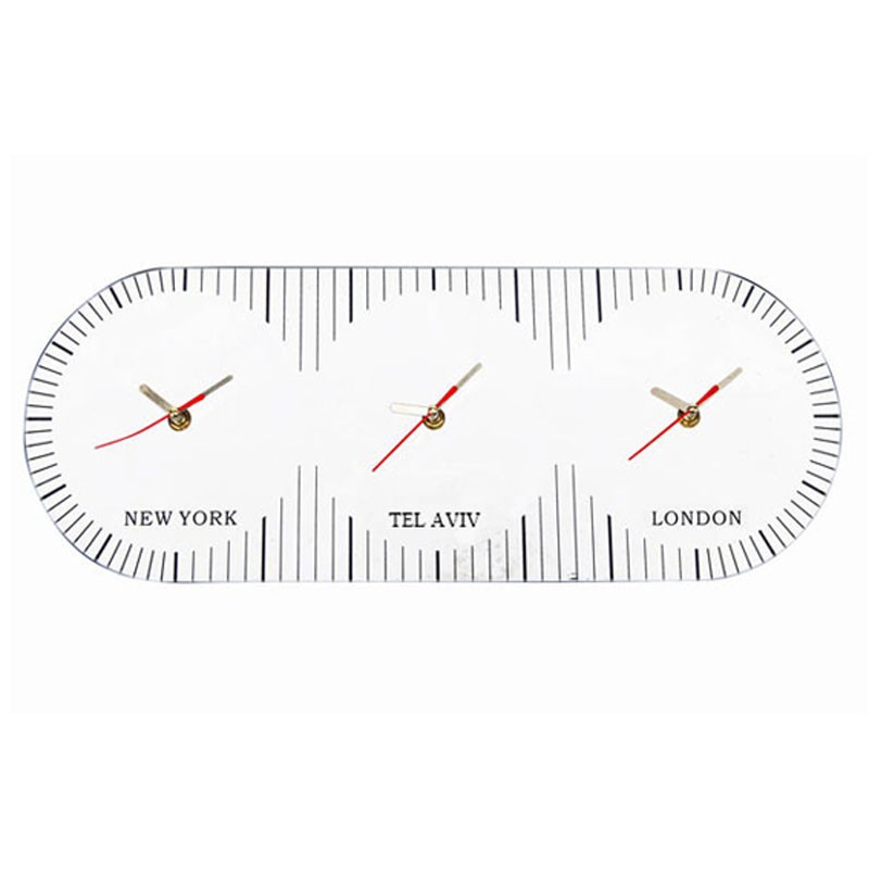 Reloj de pared ciudades