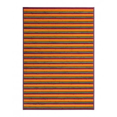Tapis en Bambou grande Multicolore 