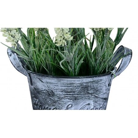 Artificial plant Pots in metal Vintage Home & Garden - Home and More