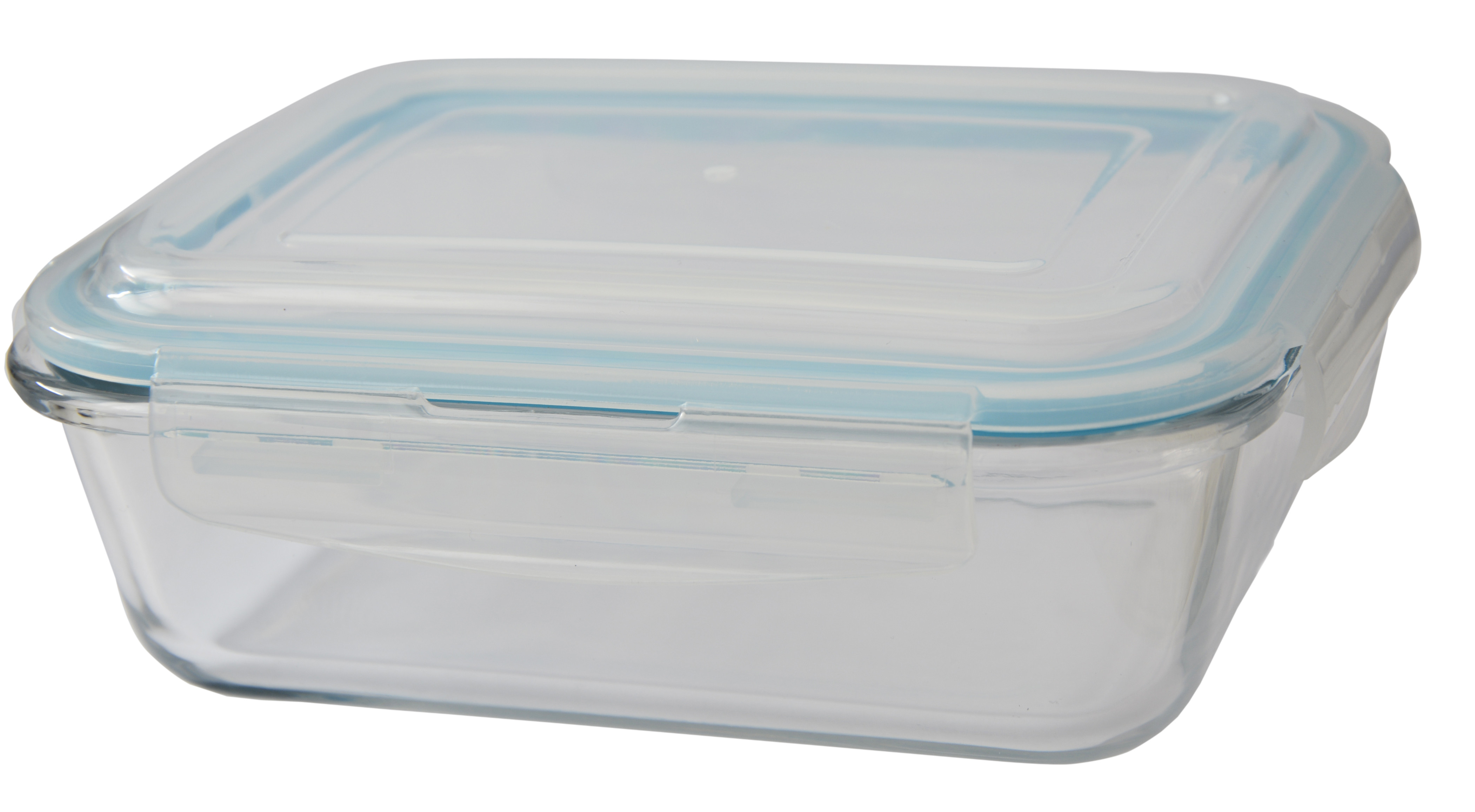 Tupperware Cristal Scellé 1550 ml, les boîtes à lunch Transparent. Récipient de Nourriture. Adapté micro-ondes/lave-Vaisselle