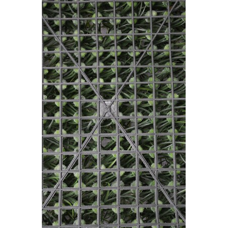 Giardino verticale parete Artificiale, Erba, Fiori e Farfalle, Decorazione di Interni ed Esterni, 40 x 60 cm - Casa e altro