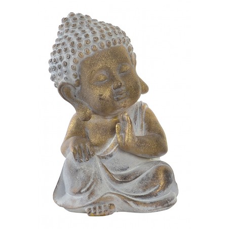 Buddha-Resina Decorativa, Buddista. Figure di Buddha, lo Stile Zen 21,5x21x31,cm - Casa e altro ancora