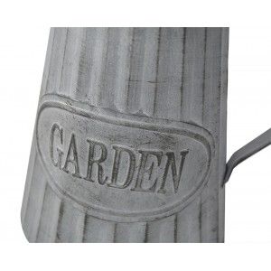 Planteur boîte Décorative Vintage en Métal pour Intérieur/Extérieur. D'origine sous la forme d'un arrosoir "Jardin" 20x9x19 cm