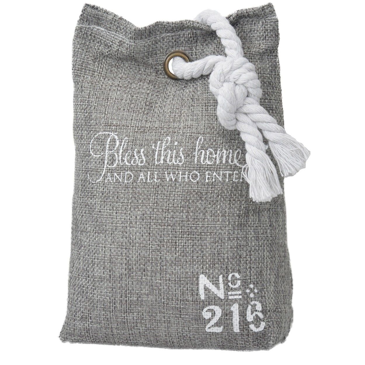 Sujetapuertas Décoratif Textile 1.3 kg , Gris, Conception de sac avec le Style Original/, Moderne, d'une Phrase, la Motivation
