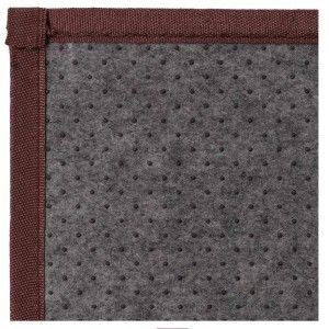 Tapis de salon ou de salle à Manger en Noyer, avec anti-Dérapant, le Bambou Naturel 60x90cm, Natur tirages 60x90 Maison et Plus