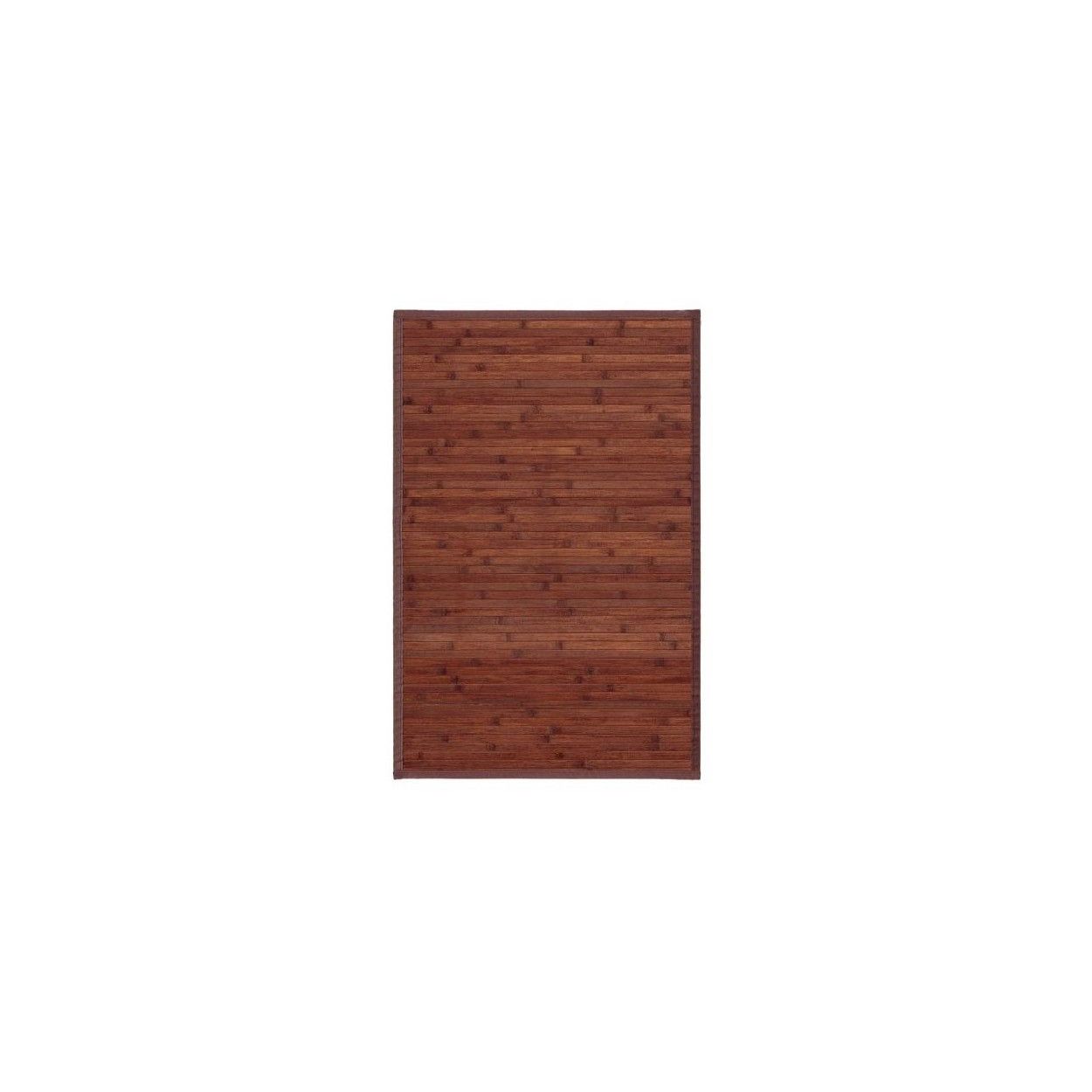 Carpet of living Room or Dining room Walnut, with non-Slip Base, Natural Bamboo 60x90cm, Natur 60x90 Home and More