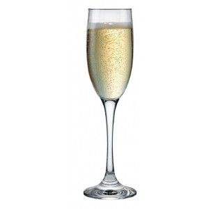 Verre de mousseux vin 19Cl, Verre Trempé, 6 Vous la Vaisselle Élégante et Moderne, lot de 6.