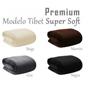 Fleece blanket for sofa, Super Soft. Model Tibet 190 X 130 cm colours - Home and more
