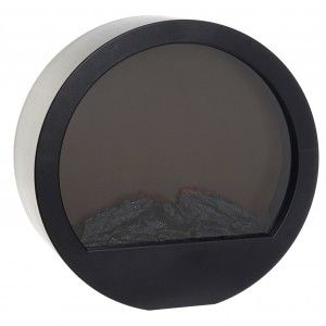Decorative fireplace Led, Circular in Shape, with Battery 2000mAH, Decor, Inteior, 36x13x36 - Home and More