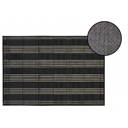 Carpet Natural Bamboo signature Cambridge in black, Home and More