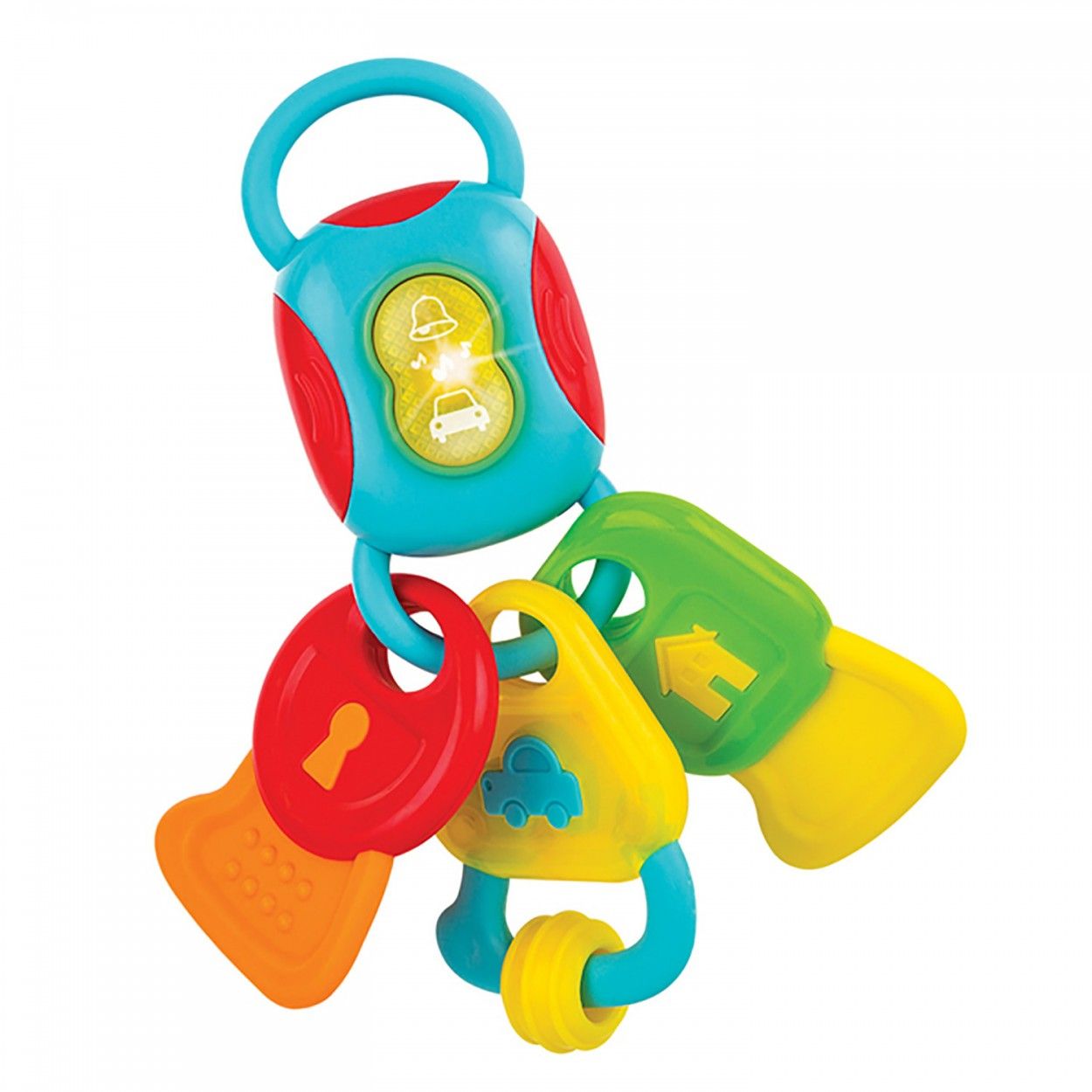 Trousseau Hochet avec des Sons, des Mélodies et des Lumières pour les Bébés, les Enfants du Jouet Trousseau Multicolore 160 x