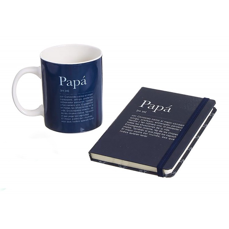 Gift Set Cup Book, Meaning "Pope" 300mL, 8x9,5x8cm -Home and More