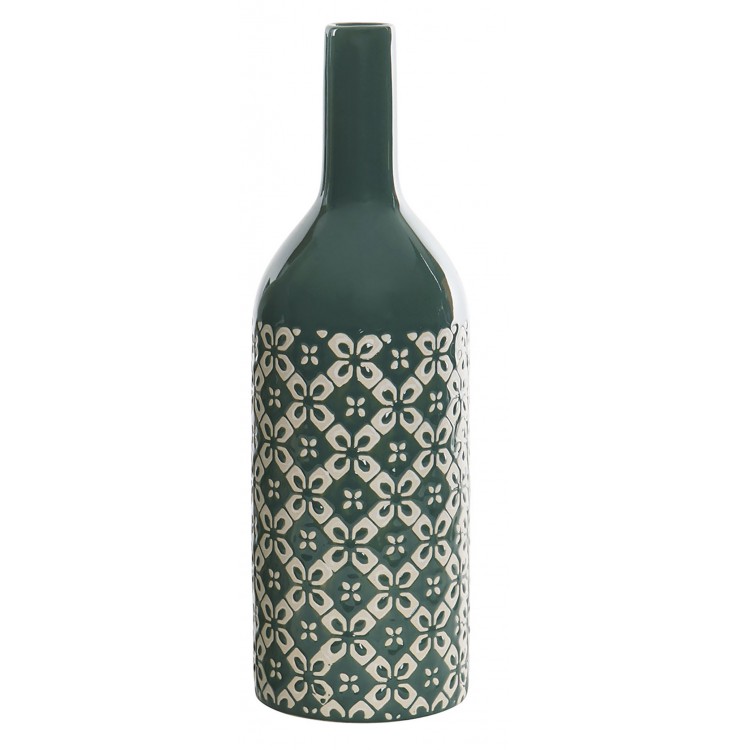 Vase, Porcelain Decoration Geometrico, Vases, Modern Decorative or for Flowers 9X9X28 cm