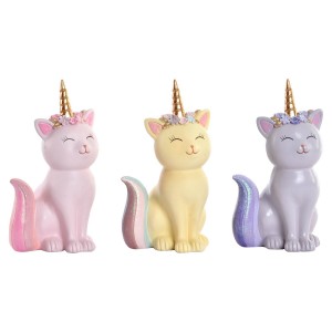 La figura di Resina Di Gaticornio, Gaticornio con Finitura Lucida, Figura Gaticornio 10,5x10,5x18,5cm