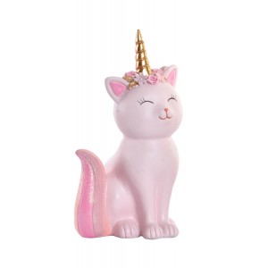 La figura di Resina Di Gaticornio, Gaticornio con Finitura Lucida, Figura Gaticornio 10,5x10,5x18,5cm